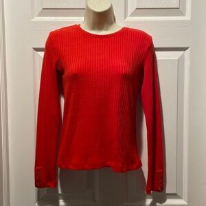 Zara Ribbed Top, Size M
